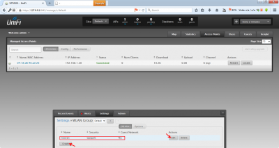اجرای تنظیمات اولیه اکسس پوینت Unifi