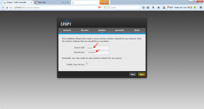 تنظیمات اولیه اکسس پوینت Unifi