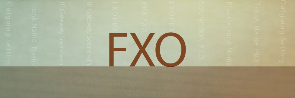 چگونه FXO ساندوین را با الستیکس کانفیگ کنیم؟