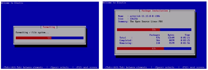 مراحل نصب الستیکس elastix
