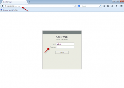 تنظیمات User Manager برروی میکروتیک