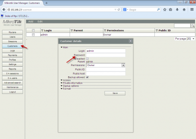 نحوه تنظیم User Manager برروی میکروتیک
