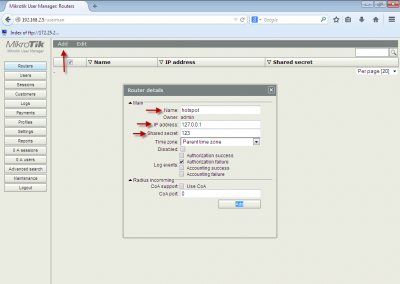 آموزش تنظیم User Manager برروی میکروتیک