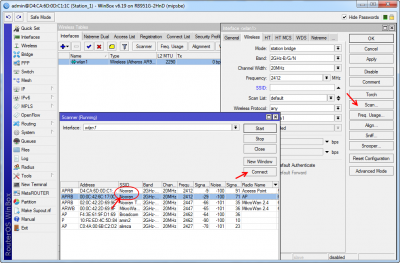 ایجاد Default Authenticate برروی رادیوی Station میکروتیک