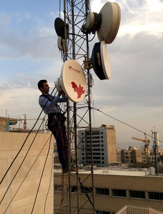 link 24Ghz Racom فرکانس رادیو ۲۴ گیگ